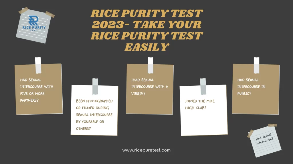 Rice Purity Test In Mobile